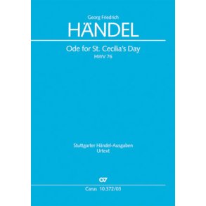 Ode for St. Cecilia's Day