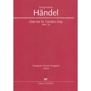 Ode for St. Cecilia's Day