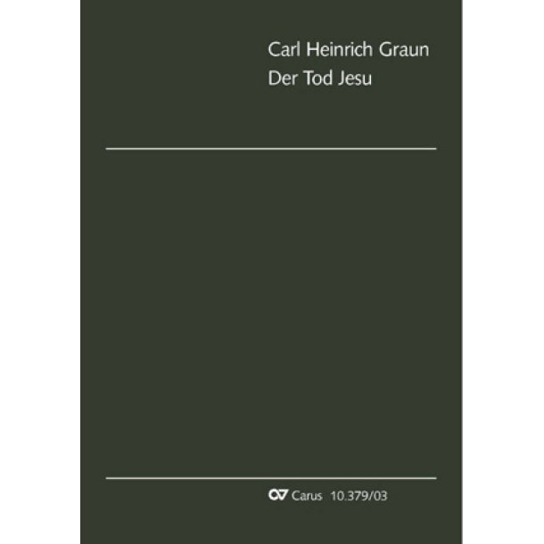 Der Tod Jesu : Es-Dur