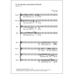 Ei, du frommer und getreuer Knecht