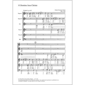 O Domine Jesu Christe : a-Moll