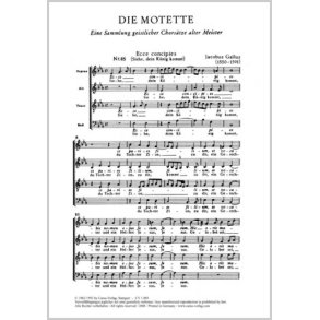 Ecce, concipies et paries filium : Siehe, empfangen und gebären wirst du