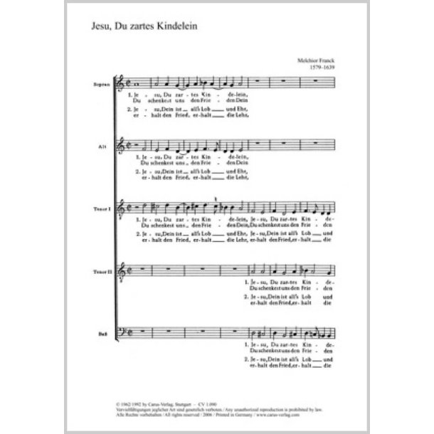 Jesu, du zartes Kindelein