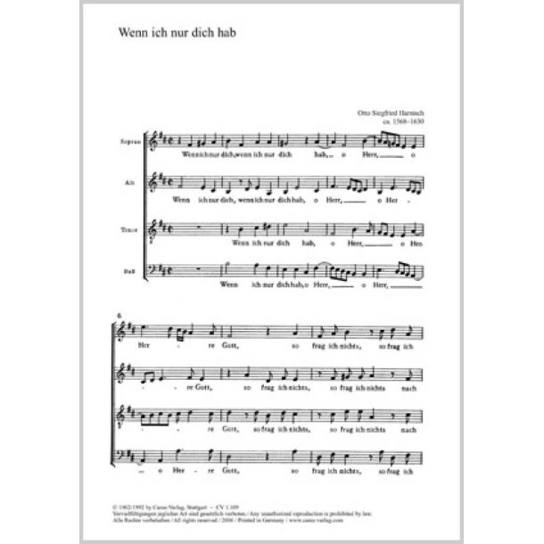 Wenn ich nur dich habe