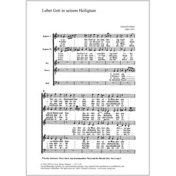 Lobet Gott in seinem Heiligtum