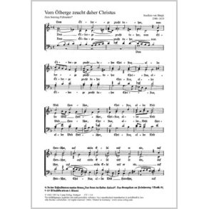 Vom Ölberge zeucht daher Christus