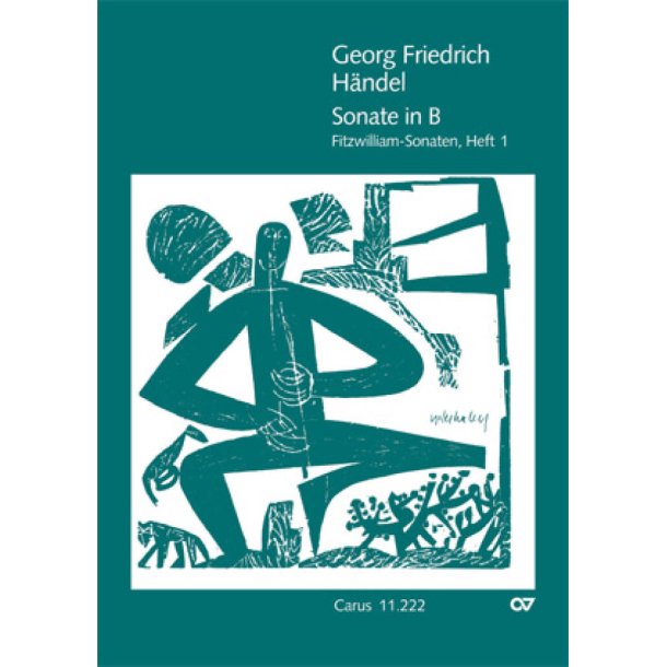 Fitzwilliam-Sonaten Heft 1: Sonate B-dur : f&uuml;r Altblockfl&ouml;te und Generalba&szlig;