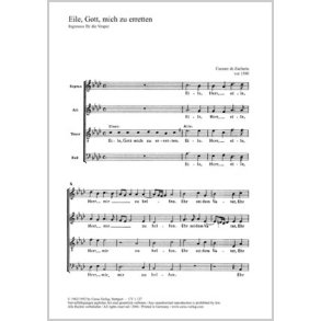 Eile, Gott, mich zu erretten : As-Dur