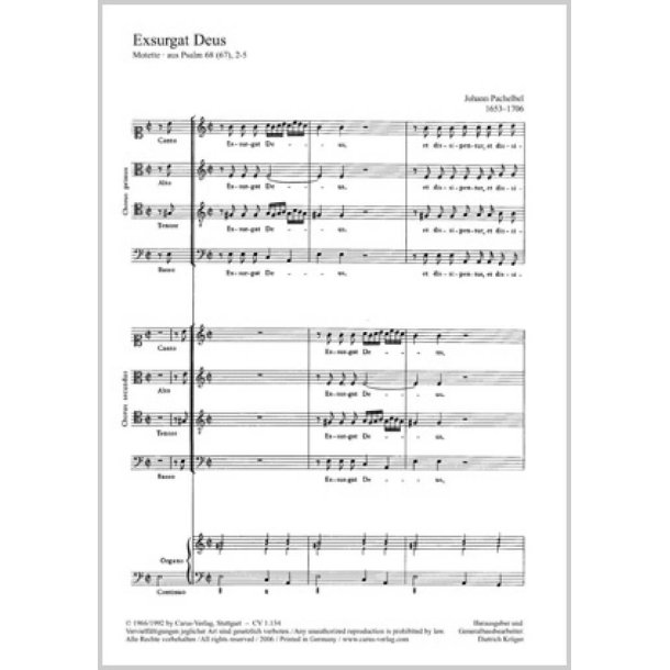 Exsurgat Deus : a-Moll