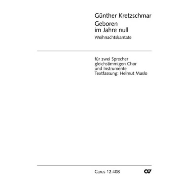 Geboren im Jahre Null : Weihnachtsgeschichte