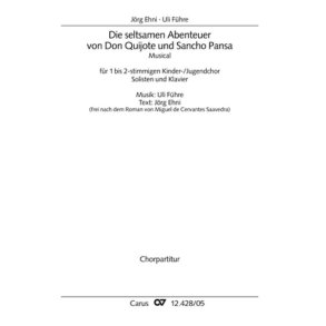 Seltsamen Abenteuer von Don Quijote und S. Pansa : Musical