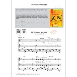 Die Lieder der Nachtigall : from: Die chinesische Nachtigall. Wie der Kaiser zu seinem Vogel kam