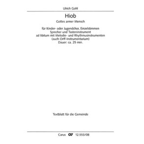 Hiob : Gottes armer Mensch