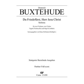 Du Friedefürst, Herr Jesu Christ : Sinfonia