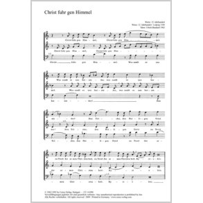 Christ fuhr gen Himmel