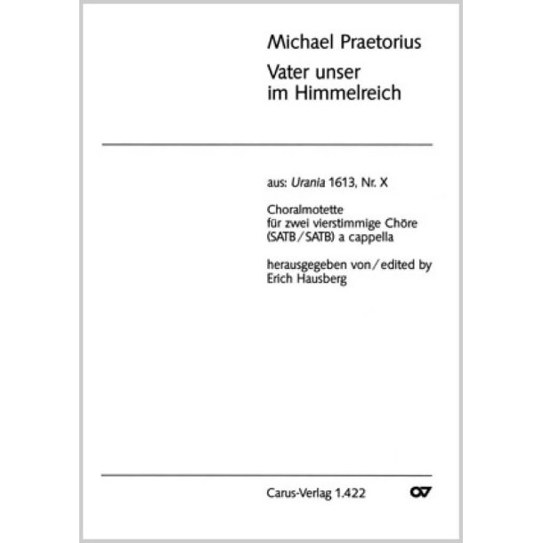 Vater unser im Himmelreich op. : aus: Urania [no. 10]