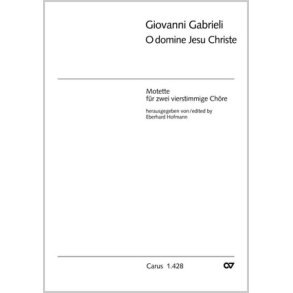 O Domine Jesu Christe : dorisch
