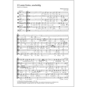 O Lamm Gottes, unschuldig : F-Dur