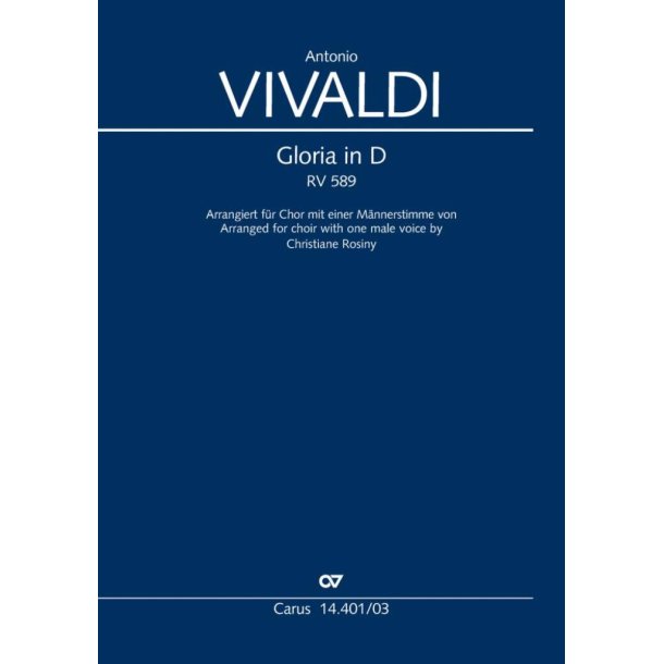 Gloria in D : D major - RV 589