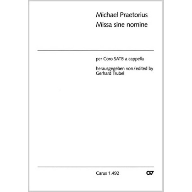 Missa sine nomine : G-Dur