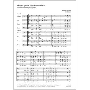 Omnes gentes plaudite : G-Dur