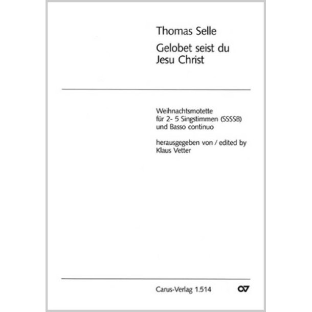 Gelobet seist du, Jesu Christ