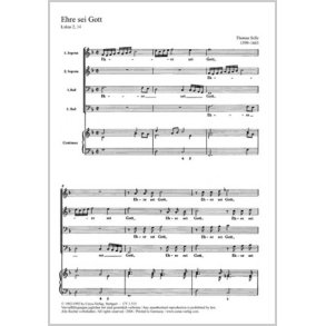 Ehre sei Gott in der Höhe : F-Dur