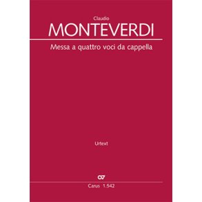 Messa à quattro voci da cappella : aus: Messa à quattro voci et salmi