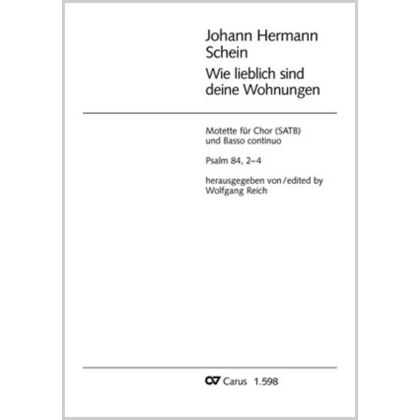 Wie lieblich sind deine Wohnungen
