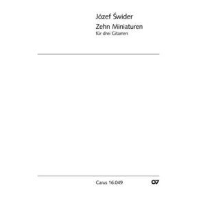 Zehn Miniaturen für drei Gitarren