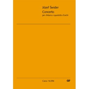 Concerto : per chitarra e quartetto d'archi