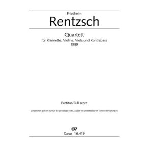 Quartett für Klarinette, Violine, Viola und Bass