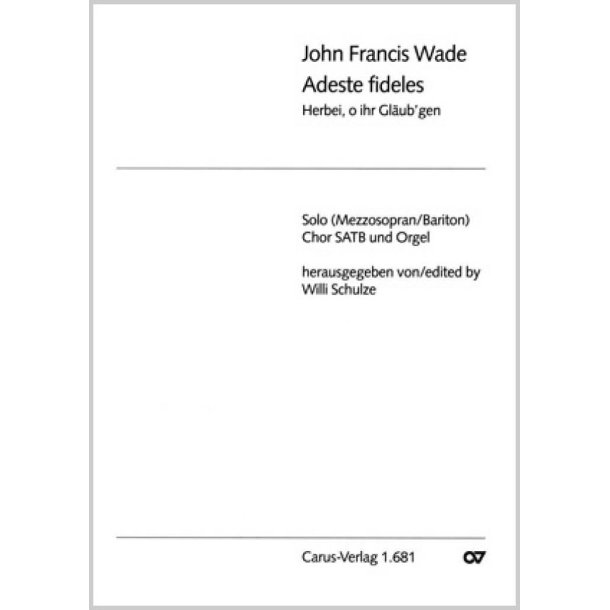 Adeste fideles [Herbei, o ihr Gl&auml;ub'gen] : G-Dur