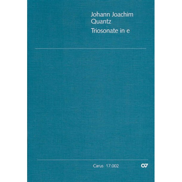 Triosonate in e : e-Moll