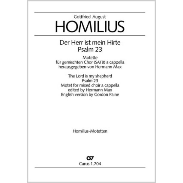 Der Herr ist mein Hirte : Motette