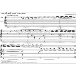 Und alle Zeit ward Gegenwart