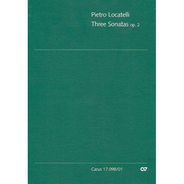 Locatelli: Three Sonatas op. 2