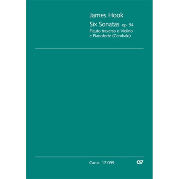 Hook: Six Sonatas op. 54