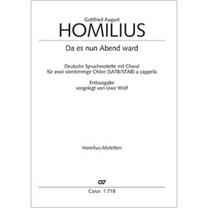 Da es nun Abend ward : a-Moll