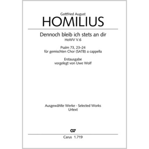 Dennoch bleib ich stets an dir : a-Moll