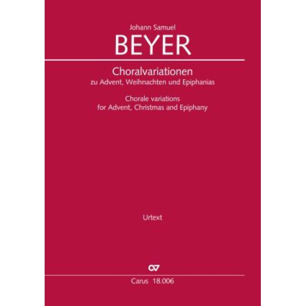 Chorale variations : for Advent, Christmas and Epiphany