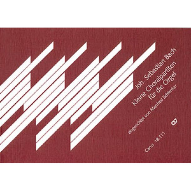 Kleine Choralpartiten f&uuml;r die Orgel : arr. Schlenker