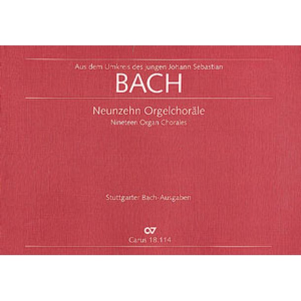 Orgelchor&auml;le aus dem Umkreis des jungen Bach