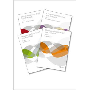 Choralvorspiele Für Orgel Zum Gotteslob : 4 Bände Im Paket