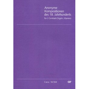 Anonymi: Concertino a due Cembali