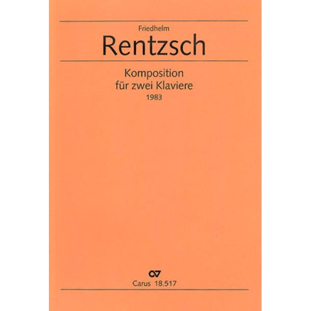Komposition f&uuml;r zwei Klaviere