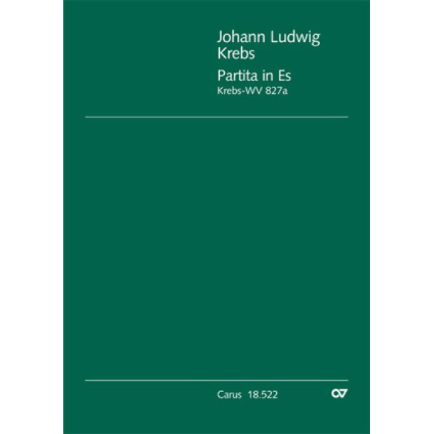 Partita in Es : Sp&auml;tfassung