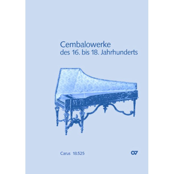 Notenband zur Cembaloschule von J. Trinkewitz