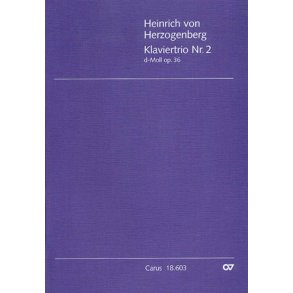 Klaviertrio Nr. 2 in d : d-Moll