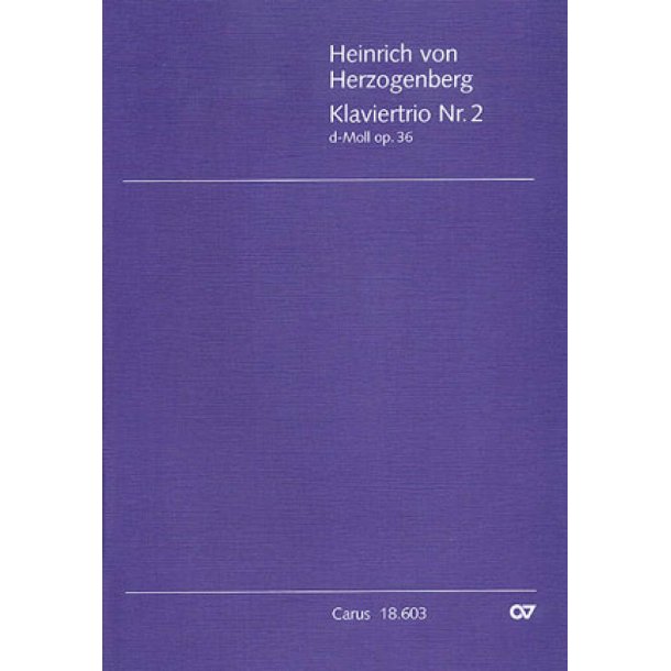 Klaviertrio Nr. 2 in d : d-Moll